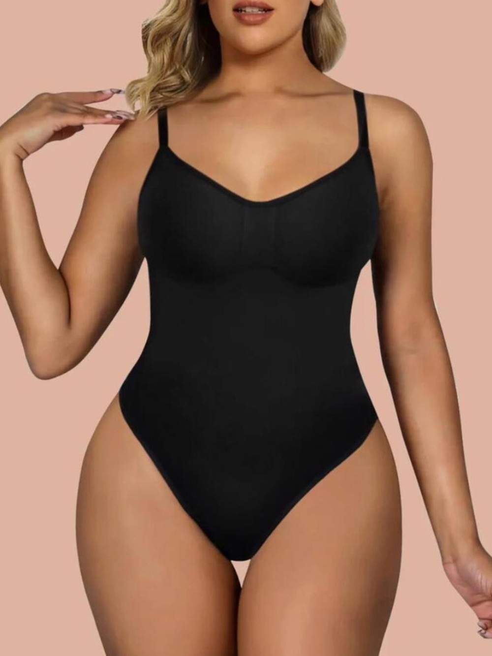 Black Shaping Bodysuit for Women